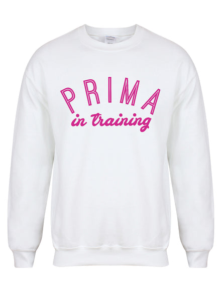 Prima In Training - Unisex Fit Sweater - Kelham Print x Mama.Does.Ballet