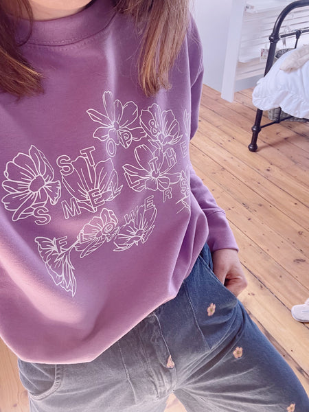 Stop & Smell The Flowers - Unisex Fit Sweater