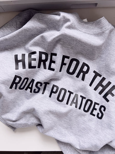 Here For The... - Customisable Unisex Fit Sweater