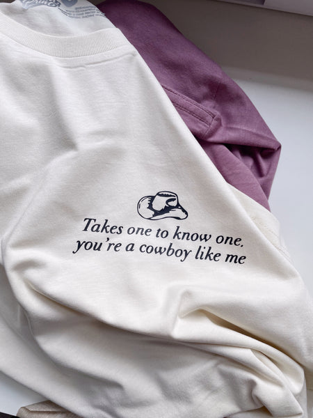 Takes One To Know One, You're a Cowboy Like Me - Unisex Fit T-Shirt