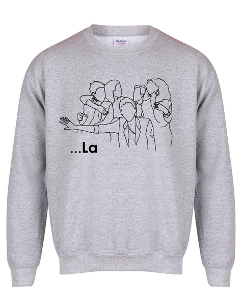 La - It's A Sin - Unisex Fit Sweater-Leoras Attic-Kelham Print