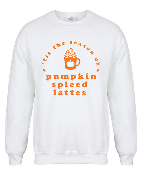 'Tis The Season of Pumpkin Spiced Lattes - Unisex Fit Sweater
