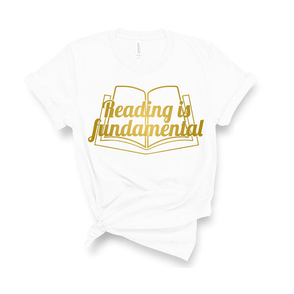 Reading Is Fundamental - Unisex Fit T-Shirt-All Products-Kelham Print