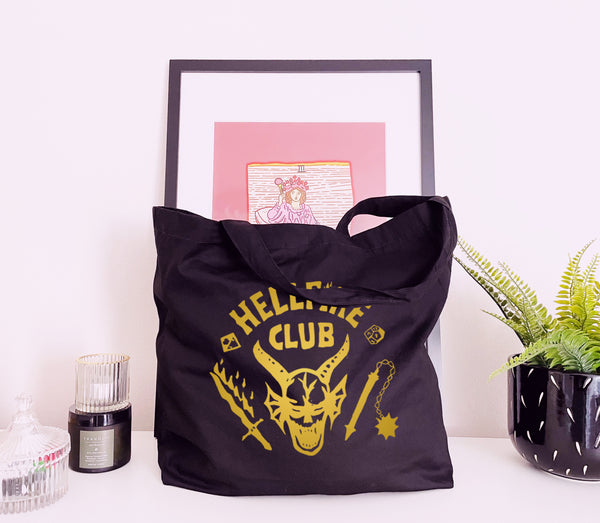 Hellfire Club - Large Canvas Tote Bag