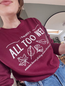 I Remember It All Too Well - Unisex Fit Sweater