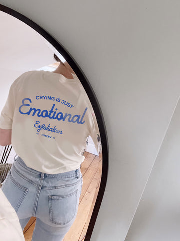 Crying Is Just Emotional Exfoliation - Unisex Fit T-Shirt