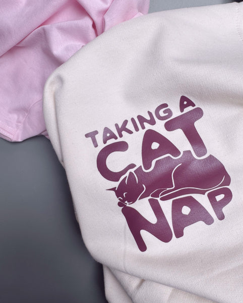 Taking A Cat Nap - Unisex Fit Sweater