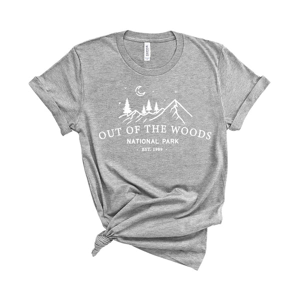 Out Of The Woods - National Park - Unisex Fit T-Shirt