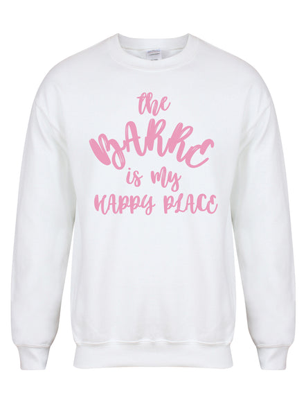 The Barre is my Happy Place - Unisex Fit Sweater