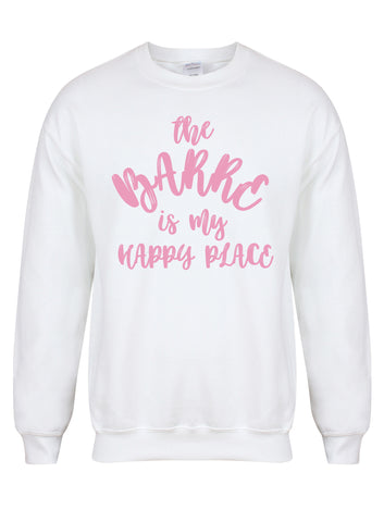 The Barre is my Happy Place - Unisex Fit Sweater