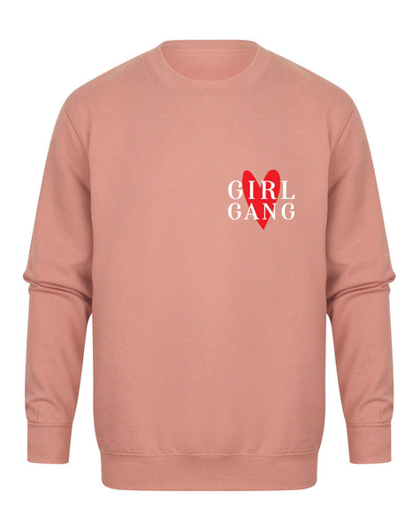 Girl Gang - Heart - Unisex Fit Sweater