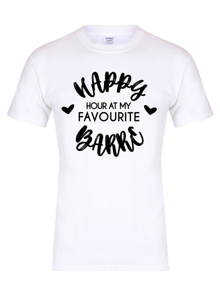 Happy Hour at my Favourite Barre - Unisex Fit T-Shirt