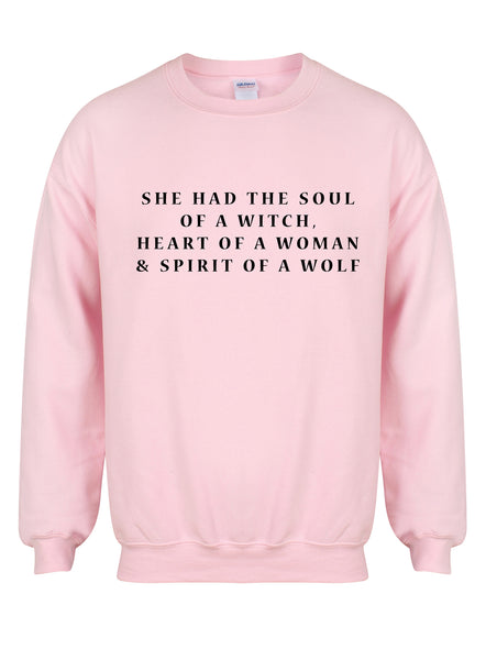 She Had The Soul of a Witch - Unisex Fit Sweater