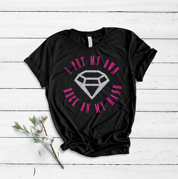 I Put My Own Rock On My Hand - Unisex T-Shirt