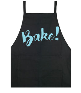 Bake! - Apron - Black