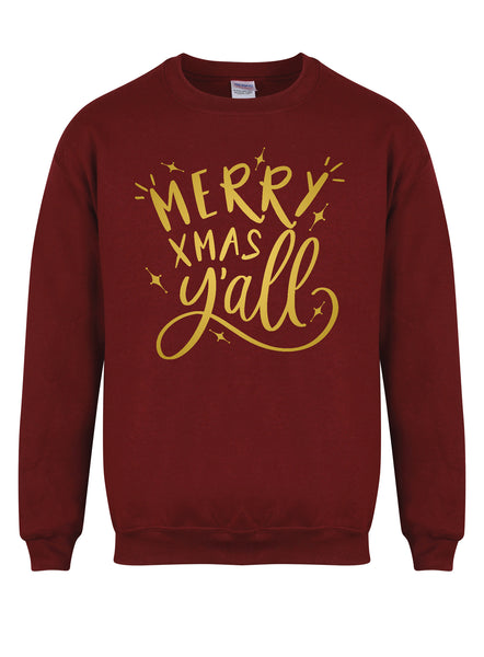 Merry Xmas Y'all - Unisex Kid's Sweater