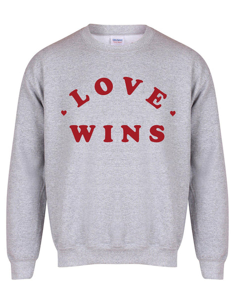 Love Wins - Unisex Fit Sweater