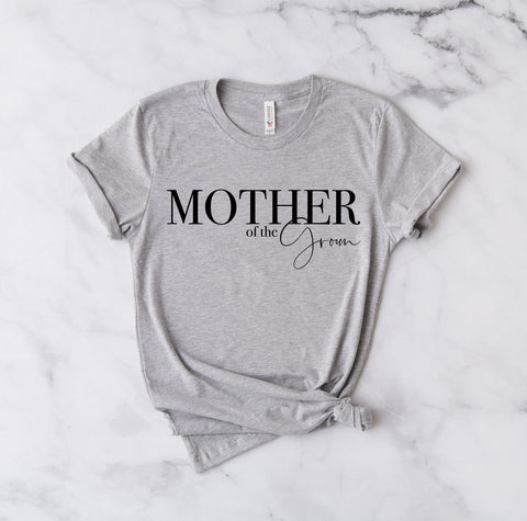 Mother of the Groom - Non Personalised - Unisex Fit T-Shirt