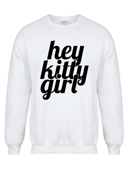 Hey Kitty Girl - Unisex Fit Sweater