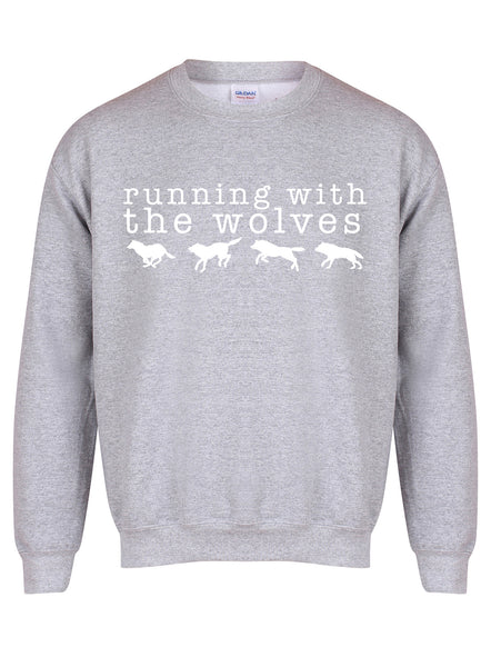 Running With The Wolves - Unisex Fit Sweater
