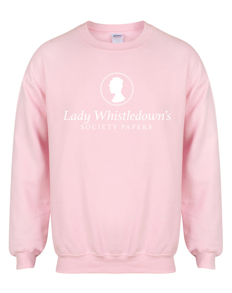 Lady Whistledown's Society Papers - Unisex Fit Sweater
