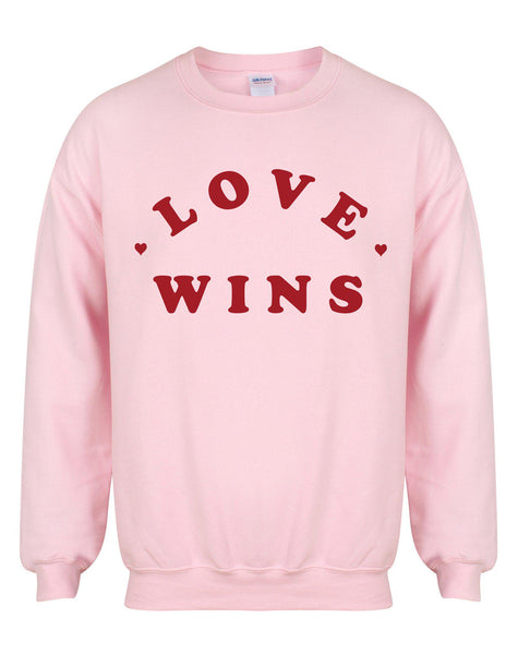 Love Wins - Unisex Fit Sweater