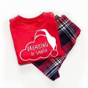 Dreaming of Santa - Tartan Pyjama Sets