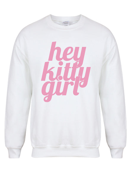 Hey Kitty Girl - Unisex Fit Sweater