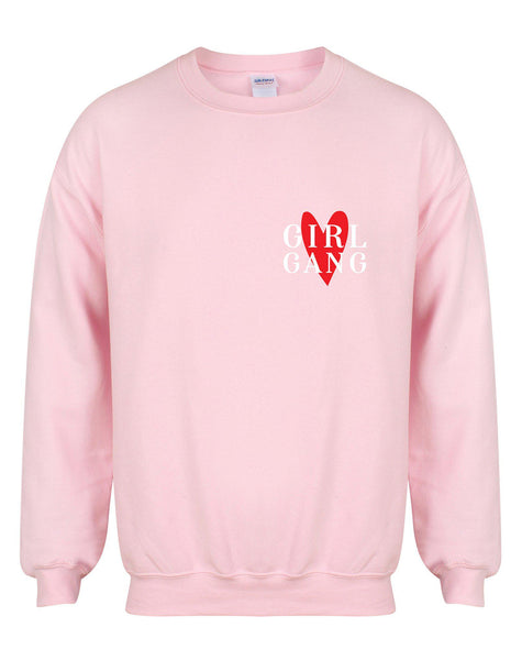 Girl Gang - Heart - Unisex Fit Sweater