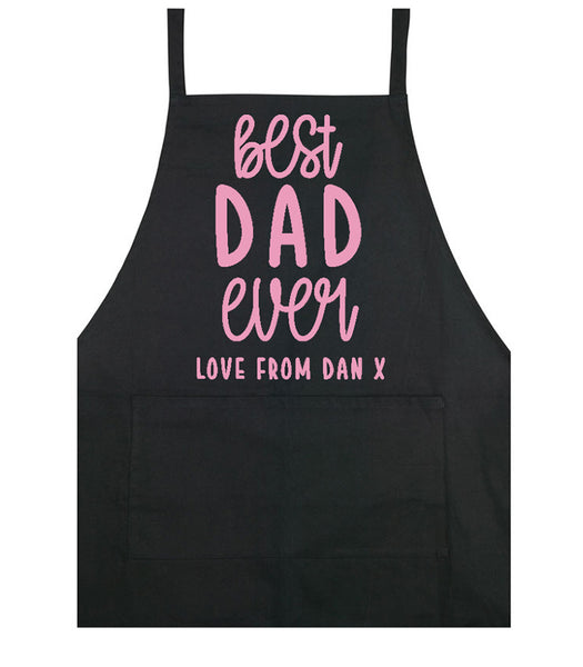 Best Dad Ever - Personalised - Apron