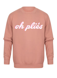 Oh Pli̩es - Unisex Fit Sweater - Kelham Print x Mama.Does.Ballet