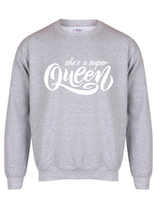 She's A Super Queen - Unisex Fit Sweater