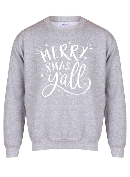 Merry Xmas Y'all - Unisex Fit Sweater