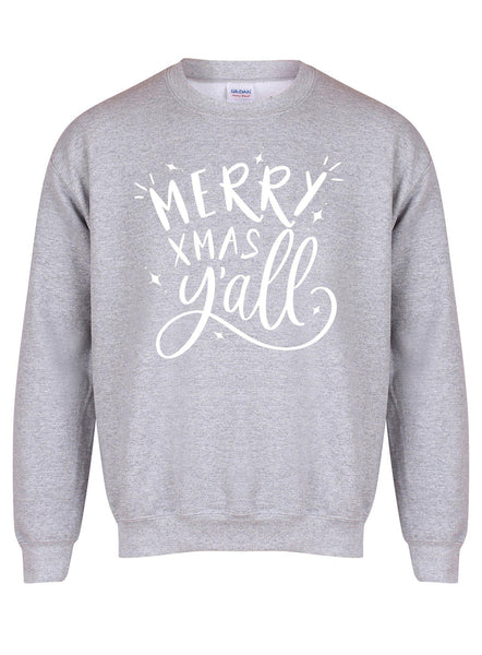 Merry Xmas Y'all - Unisex Fit Sweater