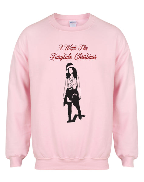 I Want The Fairytale Christmas - Unisex Fit Sweater