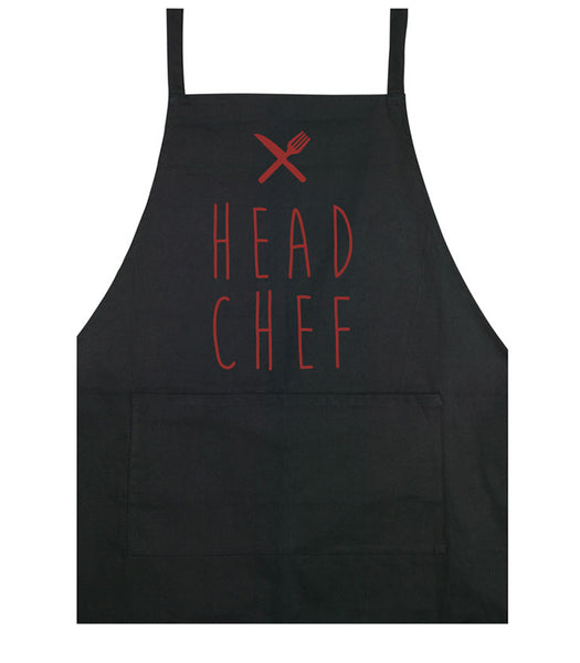 Head Chef - Apron - Black