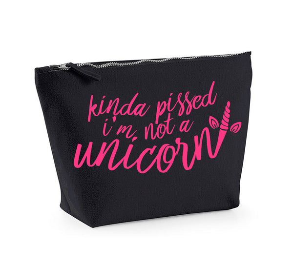 Kinda Pissed I'm Not a Unicorn - Make Up/Cosmetics Bag