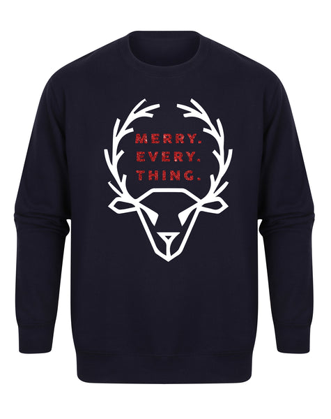 Merry. Every. Thing - Unisex Kids Sweater