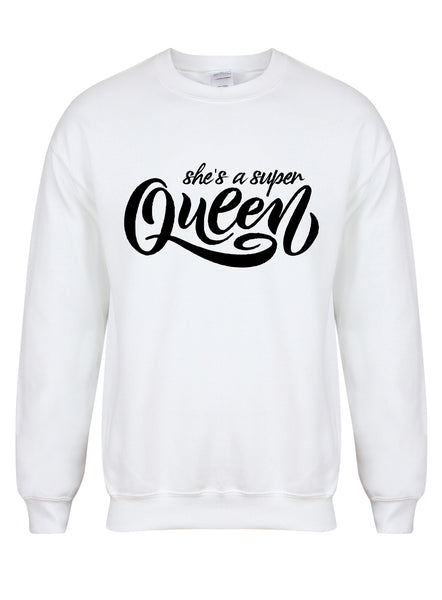She's A Super Queen - Unisex Fit Sweater
