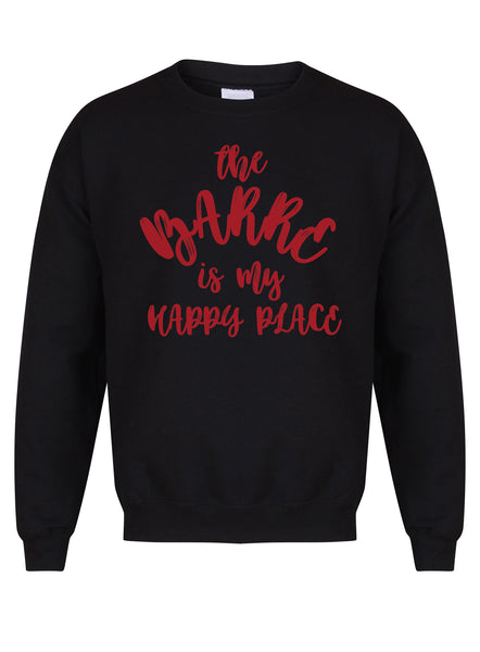 The Barre is my Happy Place - Unisex Fit Sweater
