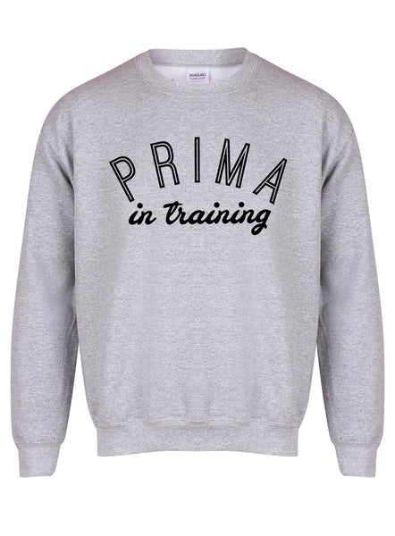 Prima In Training - Unisex Fit Sweater - Kelham Print x Mama.Does.Ballet