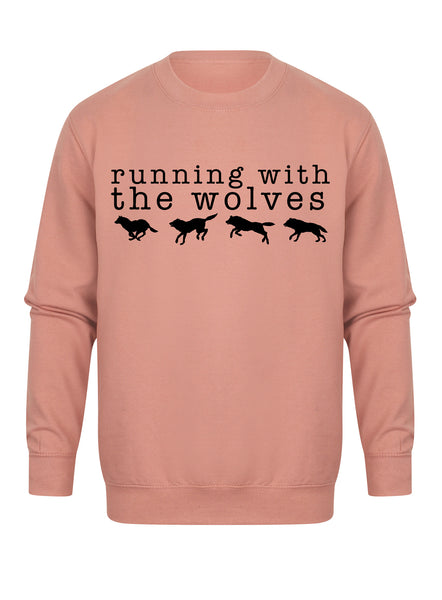 Running With The Wolves - Unisex Fit Sweater
