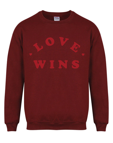 Love Wins - Unisex Fit Sweater