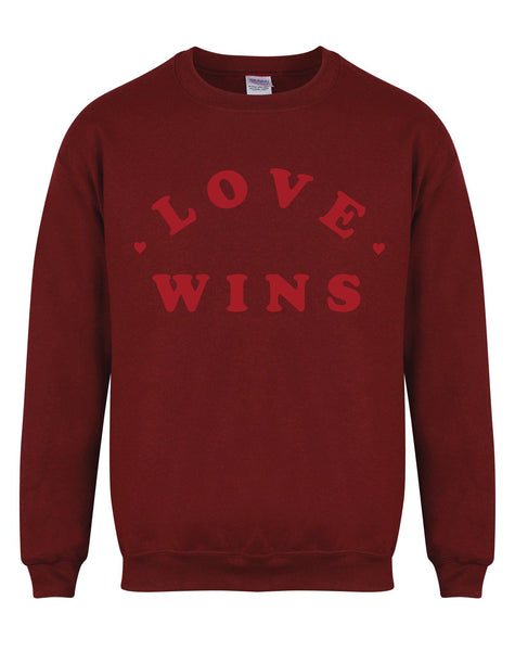 Love Wins - Unisex Fit Sweater