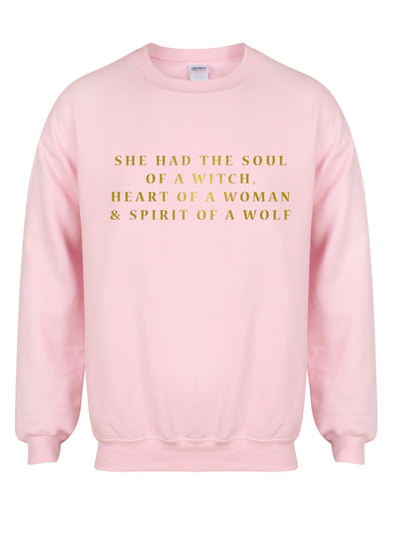 She Had The Soul of a Witch - Unisex Fit Sweater