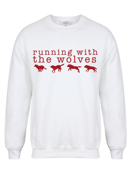 Running With The Wolves - Unisex Fit Sweater