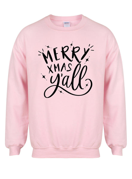 Merry Xmas Y'all - Unisex Fit Sweater