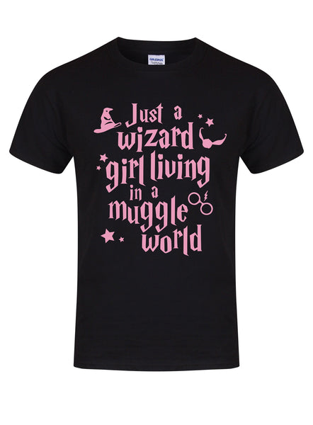 Just a Wizard Girl Living In A Muggle World - Unisex Fit T-Shirt