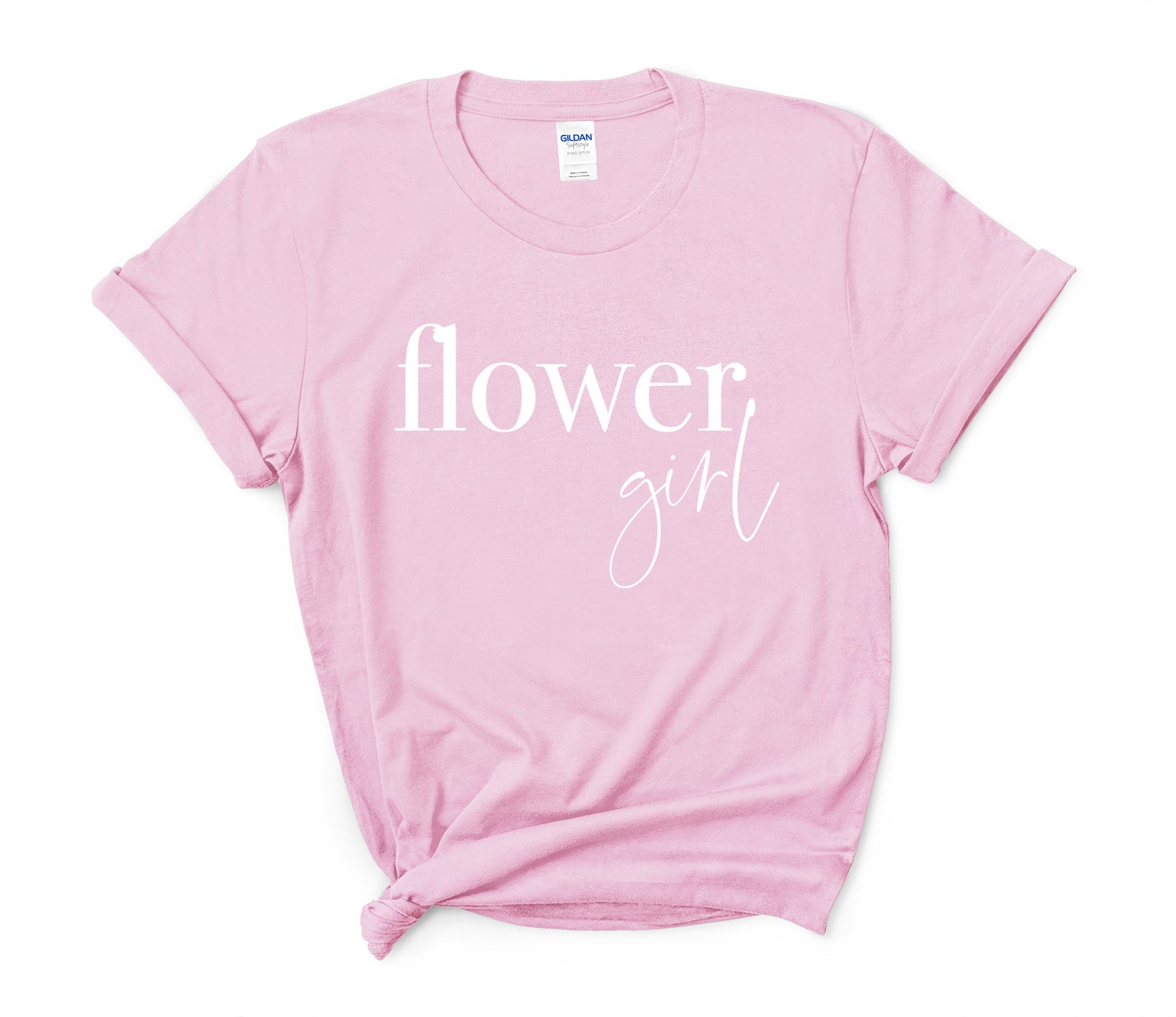 Flower Girl - Kids Sizes - Non Personalised - Unisex Fit T-Shirt
