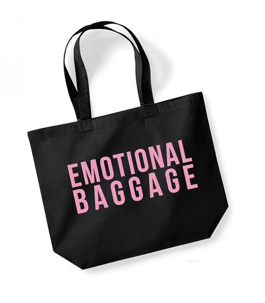 Emotional Baggage - Large Canvas Tote